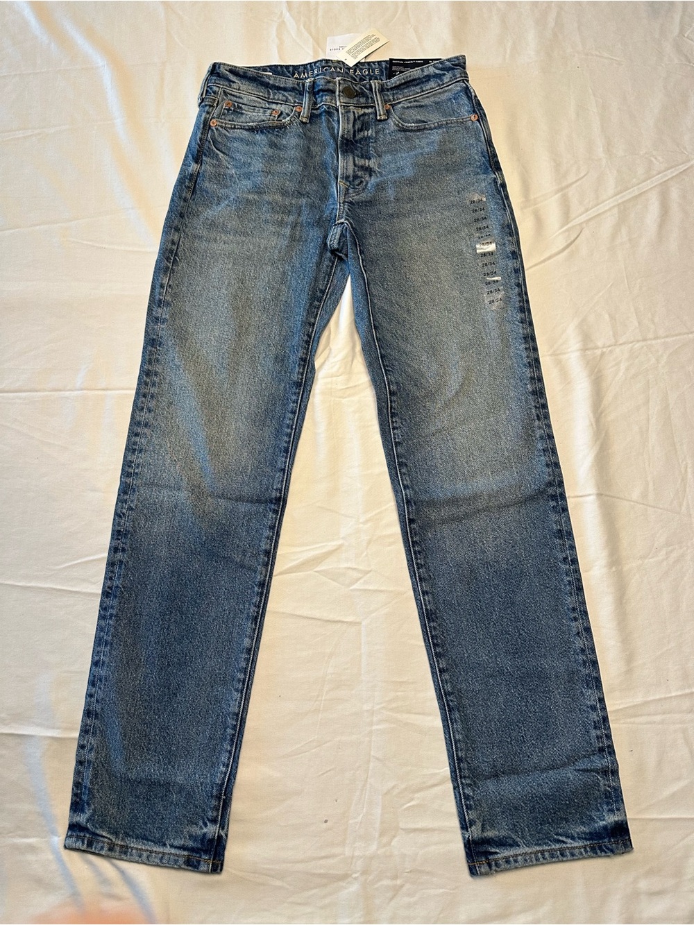 American Eagle Outfitters Men’s Straight Jeans - Blue Wash